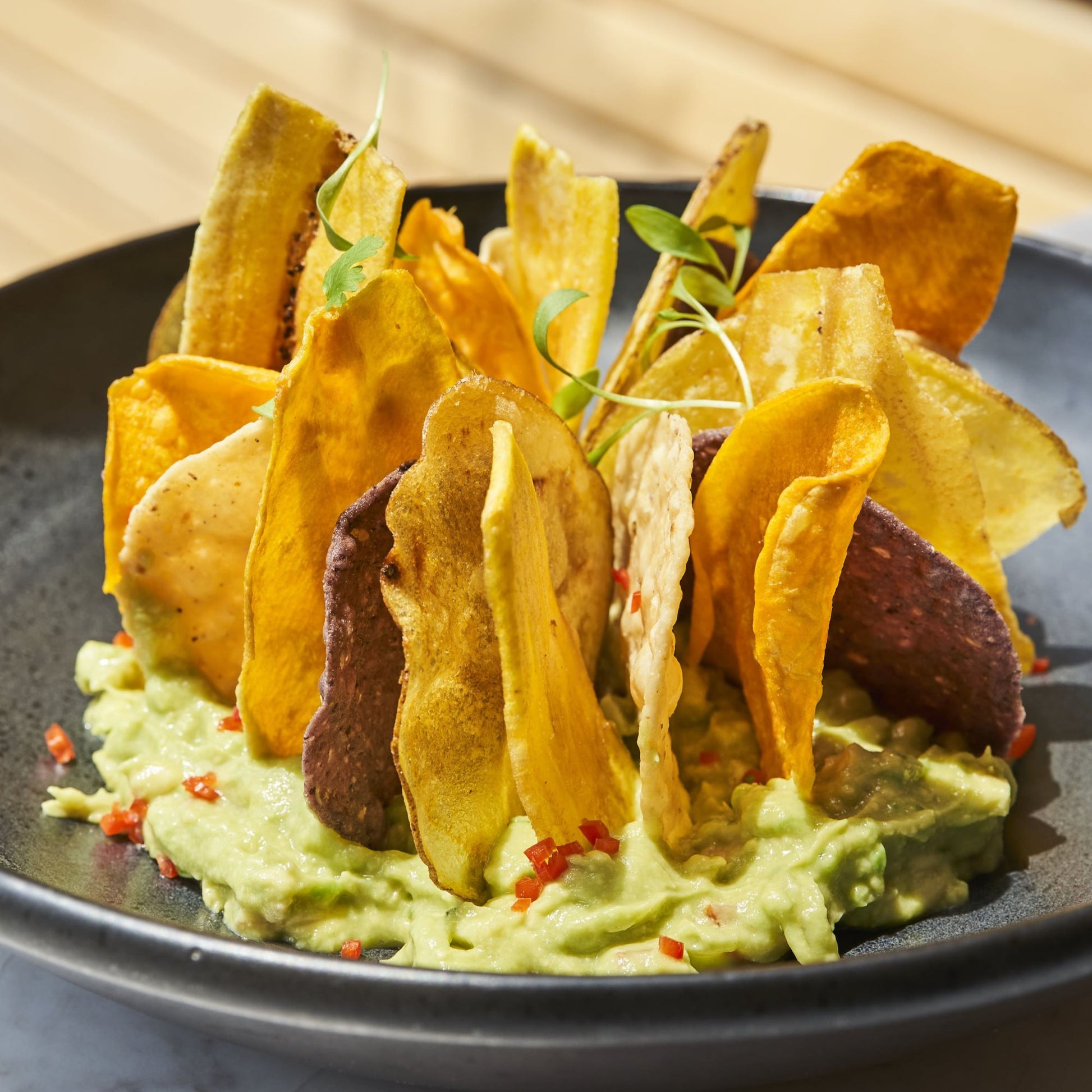 Guacamole Vegan Chips - CAFÉ SALUDABLE S.A.C.