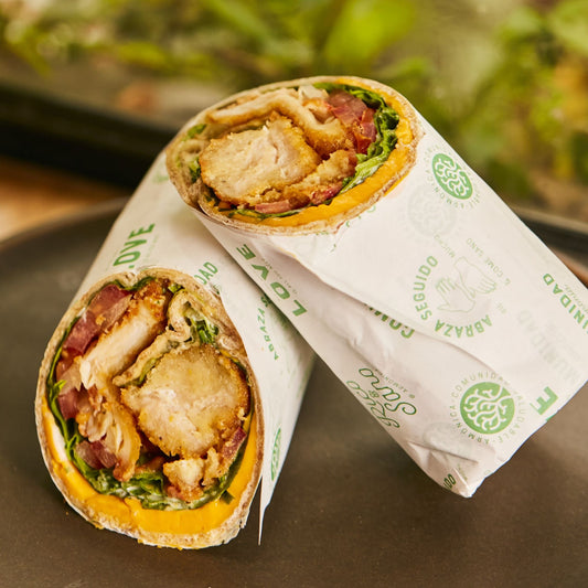 Wrap De Pollo Al Panko - CAFÉ SALUDABLE S.A.C.