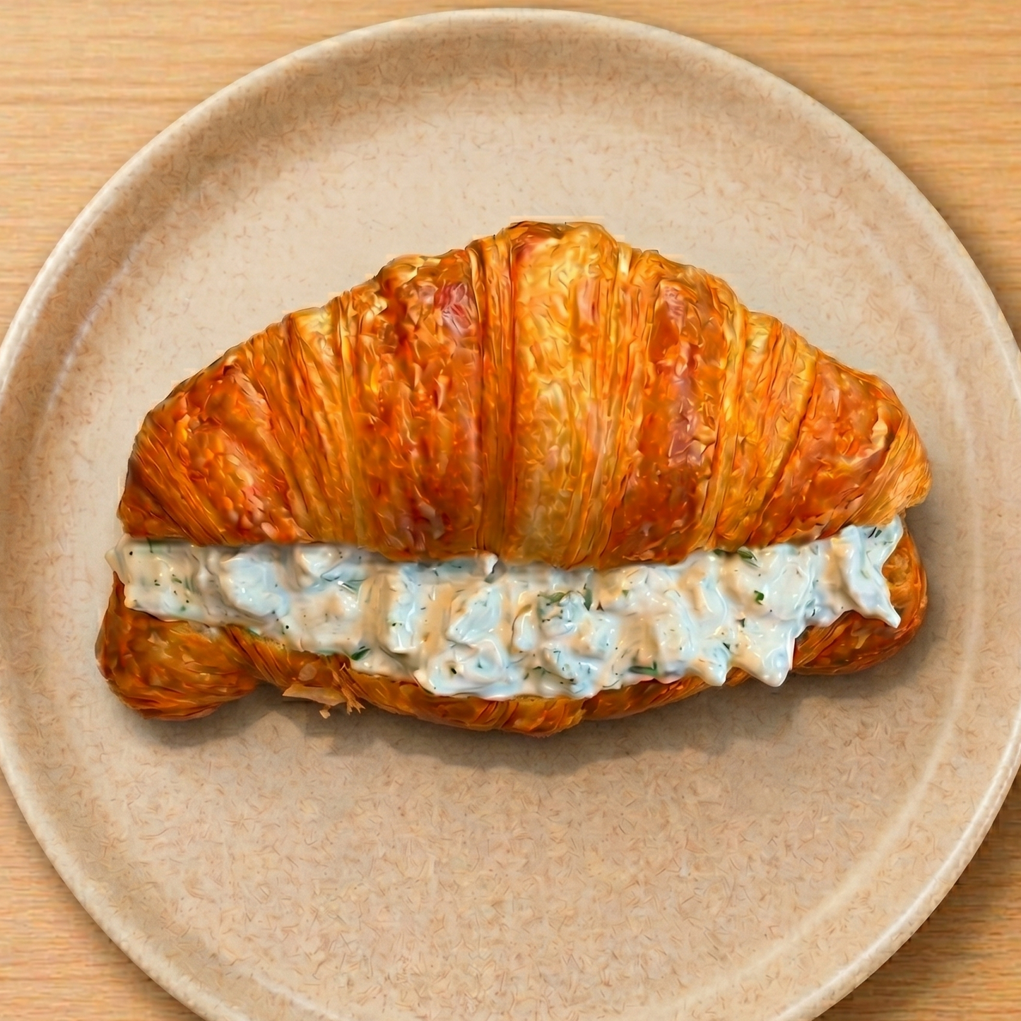 Croissant de pollo